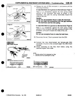 Предварительный просмотр 765 страницы Mitsubishi 3000GT 1994 Workshop Manual