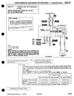 Предварительный просмотр 767 страницы Mitsubishi 3000GT 1994 Workshop Manual