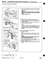 Предварительный просмотр 768 страницы Mitsubishi 3000GT 1994 Workshop Manual