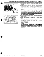 Предварительный просмотр 773 страницы Mitsubishi 3000GT 1994 Workshop Manual