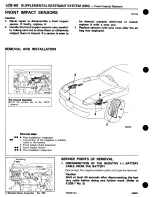 Предварительный просмотр 780 страницы Mitsubishi 3000GT 1994 Workshop Manual