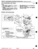 Предварительный просмотр 782 страницы Mitsubishi 3000GT 1994 Workshop Manual