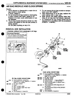 Предварительный просмотр 785 страницы Mitsubishi 3000GT 1994 Workshop Manual