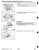 Предварительный просмотр 788 страницы Mitsubishi 3000GT 1994 Workshop Manual