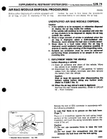 Предварительный просмотр 801 страницы Mitsubishi 3000GT 1994 Workshop Manual