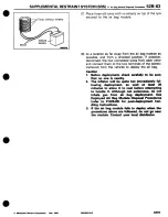 Предварительный просмотр 805 страницы Mitsubishi 3000GT 1994 Workshop Manual