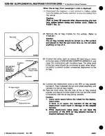 Предварительный просмотр 806 страницы Mitsubishi 3000GT 1994 Workshop Manual