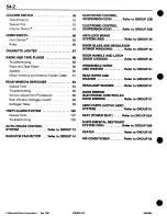 Предварительный просмотр 810 страницы Mitsubishi 3000GT 1994 Workshop Manual