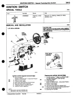 Предварительный просмотр 815 страницы Mitsubishi 3000GT 1994 Workshop Manual