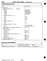 Предварительный просмотр 818 страницы Mitsubishi 3000GT 1994 Workshop Manual