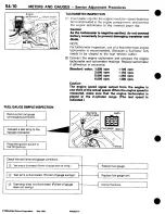 Предварительный просмотр 820 страницы Mitsubishi 3000GT 1994 Workshop Manual