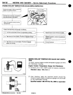 Предварительный просмотр 822 страницы Mitsubishi 3000GT 1994 Workshop Manual