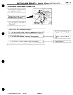 Предварительный просмотр 823 страницы Mitsubishi 3000GT 1994 Workshop Manual