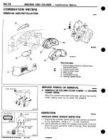 Предварительный просмотр 824 страницы Mitsubishi 3000GT 1994 Workshop Manual