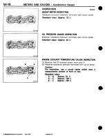 Предварительный просмотр 826 страницы Mitsubishi 3000GT 1994 Workshop Manual