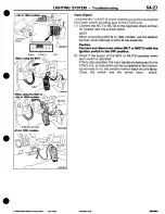 Предварительный просмотр 843 страницы Mitsubishi 3000GT 1994 Workshop Manual