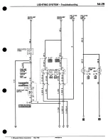 Предварительный просмотр 845 страницы Mitsubishi 3000GT 1994 Workshop Manual