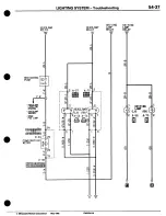 Предварительный просмотр 857 страницы Mitsubishi 3000GT 1994 Workshop Manual