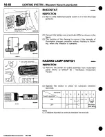 Предварительный просмотр 888 страницы Mitsubishi 3000GT 1994 Workshop Manual