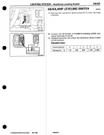 Предварительный просмотр 889 страницы Mitsubishi 3000GT 1994 Workshop Manual