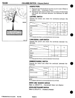 Предварительный просмотр 892 страницы Mitsubishi 3000GT 1994 Workshop Manual