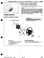 Предварительный просмотр 893 страницы Mitsubishi 3000GT 1994 Workshop Manual