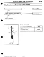 Предварительный просмотр 917 страницы Mitsubishi 3000GT 1994 Workshop Manual