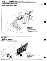 Предварительный просмотр 918 страницы Mitsubishi 3000GT 1994 Workshop Manual