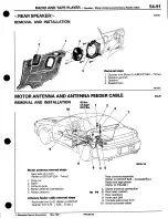 Предварительный просмотр 919 страницы Mitsubishi 3000GT 1994 Workshop Manual