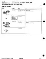 Предварительный просмотр 922 страницы Mitsubishi 3000GT 1994 Workshop Manual