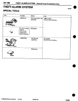 Предварительный просмотр 930 страницы Mitsubishi 3000GT 1994 Workshop Manual