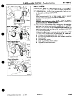 Предварительный просмотр 937 страницы Mitsubishi 3000GT 1994 Workshop Manual