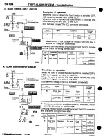 Предварительный просмотр 942 страницы Mitsubishi 3000GT 1994 Workshop Manual