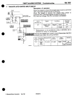 Предварительный просмотр 945 страницы Mitsubishi 3000GT 1994 Workshop Manual