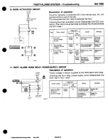 Предварительный просмотр 947 страницы Mitsubishi 3000GT 1994 Workshop Manual