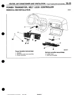 Предварительный просмотр 993 страницы Mitsubishi 3000GT 1994 Workshop Manual