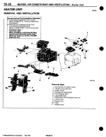 Предварительный просмотр 994 страницы Mitsubishi 3000GT 1994 Workshop Manual