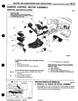 Предварительный просмотр 995 страницы Mitsubishi 3000GT 1994 Workshop Manual