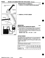 Предварительный просмотр 998 страницы Mitsubishi 3000GT 1994 Workshop Manual