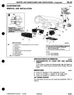 Предварительный просмотр 1001 страницы Mitsubishi 3000GT 1994 Workshop Manual