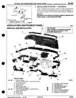 Предварительный просмотр 1021 страницы Mitsubishi 3000GT 1994 Workshop Manual