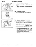 Предварительный просмотр 43 страницы Mitsubishi 4D68 Workshop Manual