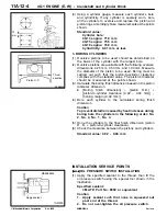 Предварительный просмотр 134 страницы Mitsubishi 4G1 series General Information Manual