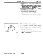 Предварительный просмотр 70 страницы Mitsubishi 4G5 SERIES Workshop Manual