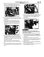 Предварительный просмотр 25 страницы Mitsubishi 4g63 Service Manual