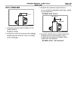 Предварительный просмотр 27 страницы Mitsubishi 4g63 Service Manual