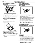 Предварительный просмотр 34 страницы Mitsubishi 4g63 Service Manual