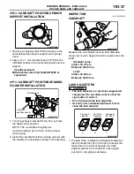 Предварительный просмотр 37 страницы Mitsubishi 4g63 Service Manual