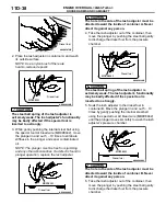 Предварительный просмотр 38 страницы Mitsubishi 4g63 Service Manual