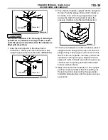 Предварительный просмотр 39 страницы Mitsubishi 4g63 Service Manual